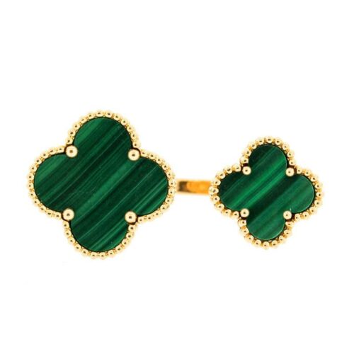 High Quality Luxury Van Cleef  Arpels Magic Alhambra Between The Finger Ring alternate view