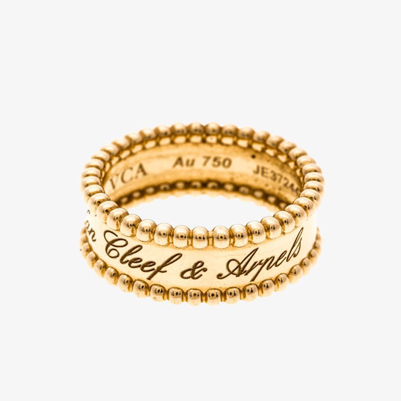 High Quality Luxury Van Cleef Arpels Van Cleef Arples Perlée Signature Ring