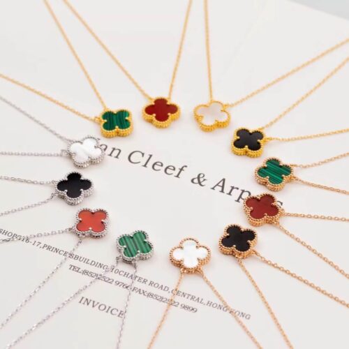 High Quality Luxury Van Cleef  Arpels Vintage Alhambra Pendant Necklace product detail