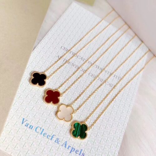 High Quality Luxury Van Cleef  Arpels Vintage Alhambra Pendant Necklace product detail