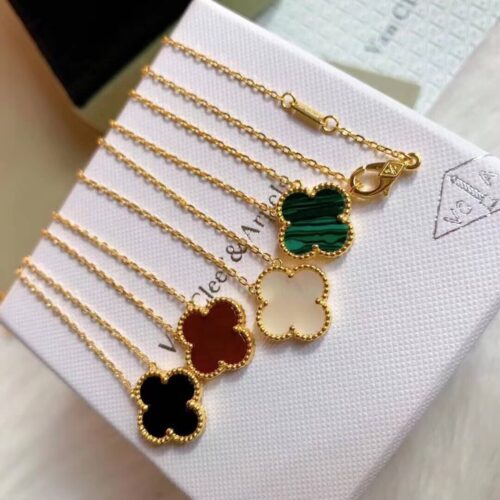 High Quality Luxury Van Cleef  Arpels Vintage Alhambra Pendant Necklace product detail