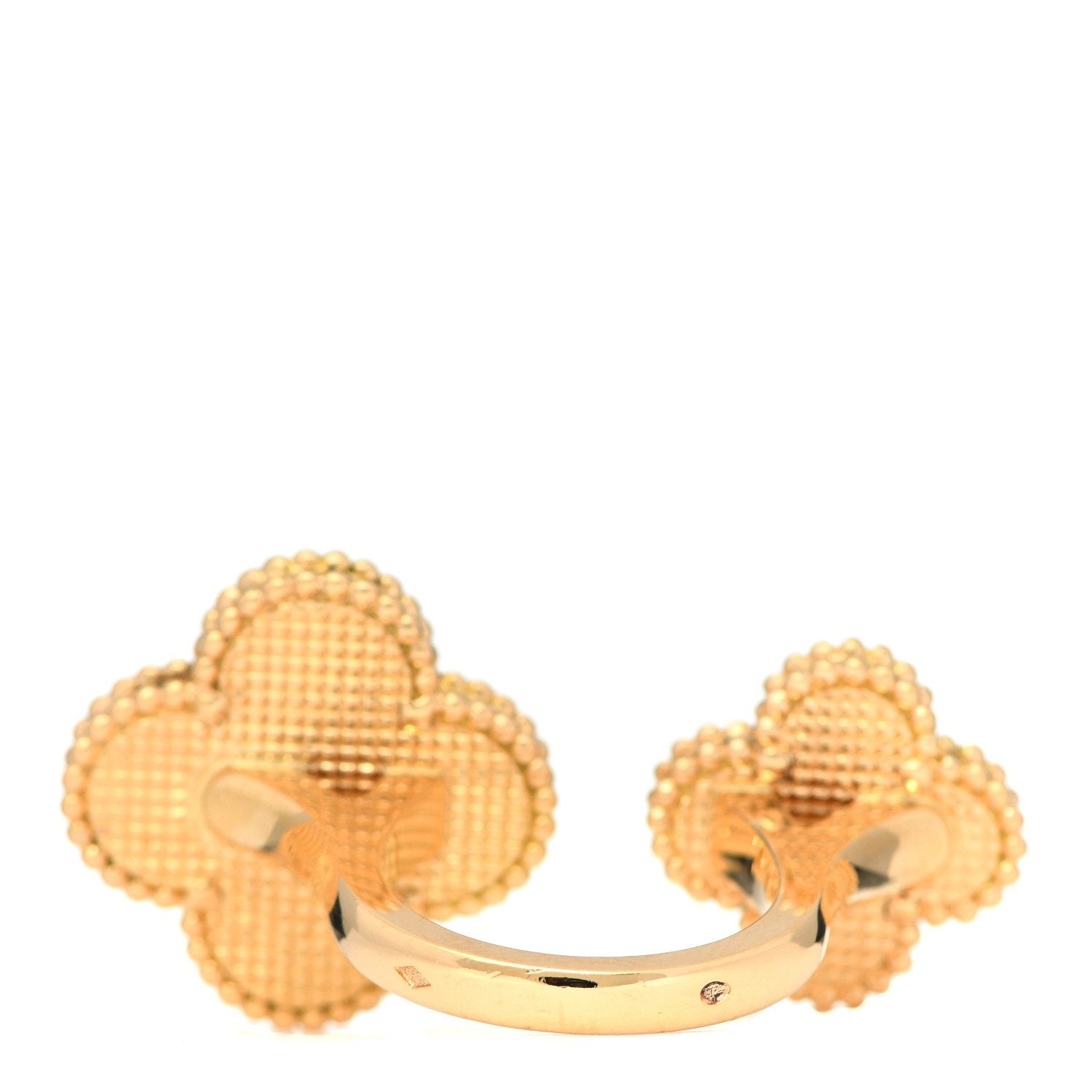 High Quality Luxury Van Cleef Arpels Magic Alhambra Between The Finger Ring – Style 54198 product detail