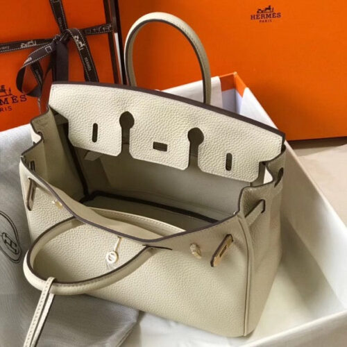High Quality Luxury Hermes Birkin 25Cm Bag In Beton product detail