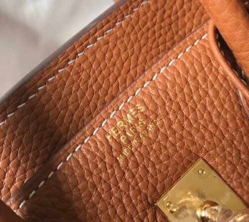 High Quality Luxury Hermes Birkin 25Cm Bag In Gold product detail