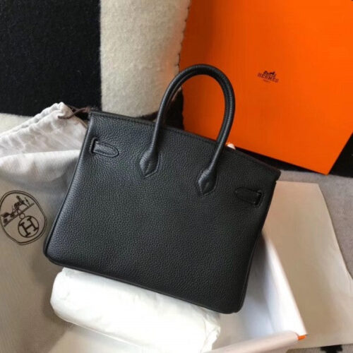 High Quality Luxury Hermes Birkin 25Cm Bag In Black product detail