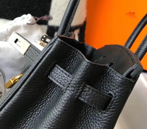 High Quality Luxury Hermes Birkin 25Cm Bag In Black product detail