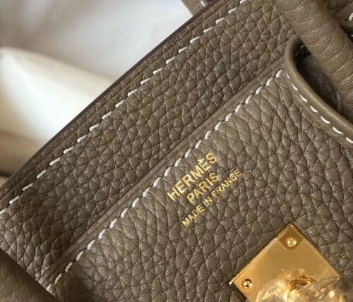 High Quality Luxury Hermes Birkin 25Cm Bag In Taupe product detail