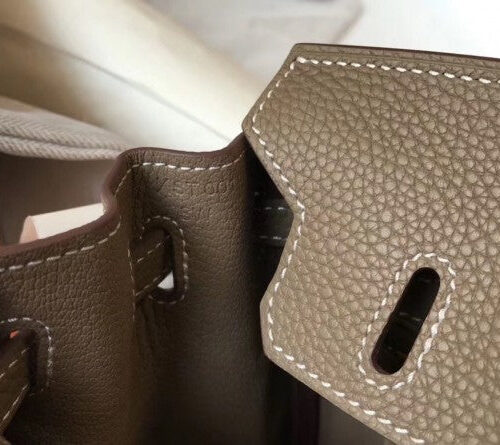 High Quality Luxury Hermes Birkin 25Cm Bag In Taupe product detail
