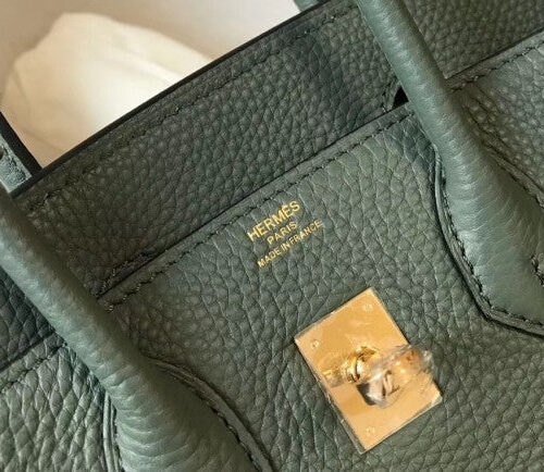High Quality Luxury Hermes Birkin 25Cm Bag In Vert product detail