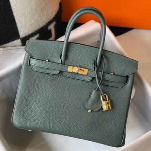 High Quality Luxury Hermes Birkin 25Cm Bag In Vert
