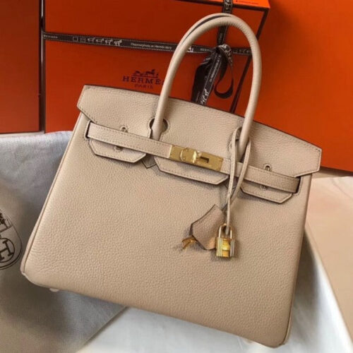 High Quality Luxury Hermes Birkin 30Cm Bag In Argile
