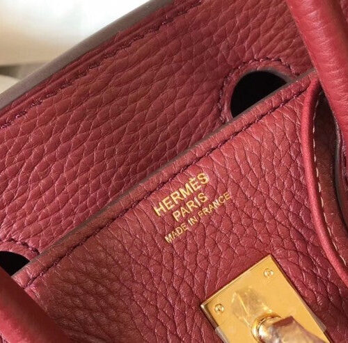 High Quality Luxury Hermes Birkin 30Cm Bag In Bordeaux product detail