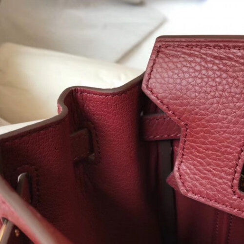 High Quality Luxury Hermes Birkin 30Cm Bag In Bordeaux product detail