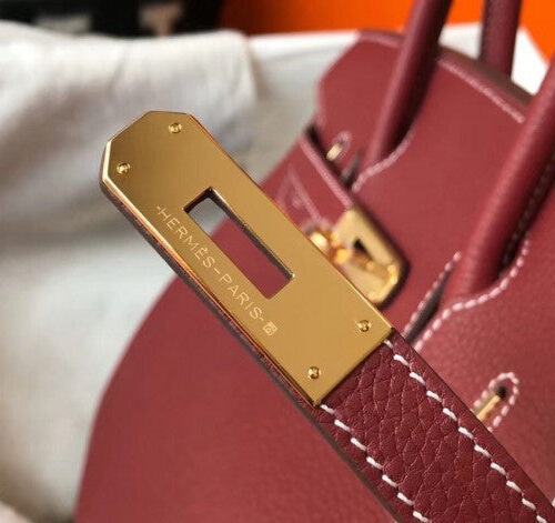 High Quality Luxury Hermes Birkin 30Cm Bag In Bordeaux product detail