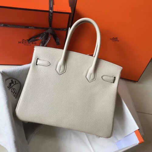High Quality Luxury Hermes Birkin 30Cm Bag In Beton product detail