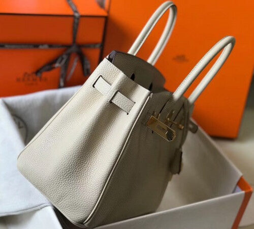 High Quality Luxury Hermes Birkin 30Cm Bag In Beton product detail