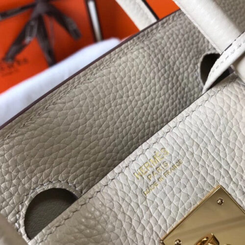 High Quality Luxury Hermes Birkin 30Cm Bag In Beton product detail