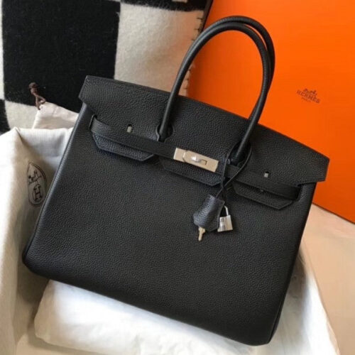 High Quality Luxury Hermes Birkin 30Cm Bag In Black