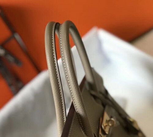 High Quality Luxury Hermes Birkin 30Cm Bag In Tourterelle product detail