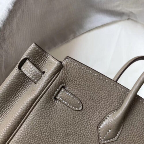 High Quality Luxury Hermes Birkin 30Cm Bag In Tourterelle product detail