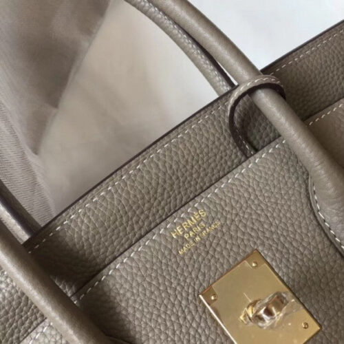 High Quality Luxury Hermes Birkin 30Cm Bag In Tourterelle product detail