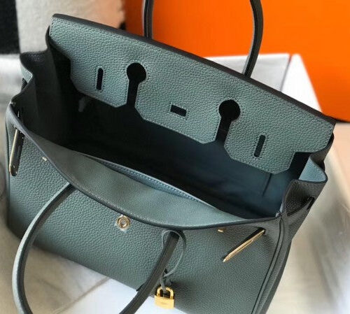 High Quality Luxury Hermes Birkin 30Cm Bag In Vert Amande product detail