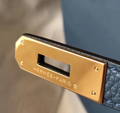 High Quality Luxury Hermes Birkin 35Cm Bag In Blue Agat product detail