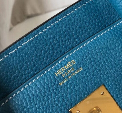 High Quality Luxury Hermes Birkin 35Cm Blue Jean product detail