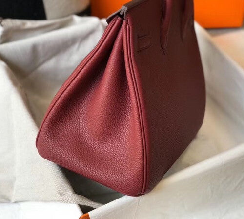 High Quality Luxury Hermes Birkin 35Cm Bag In Bordeaux product detail