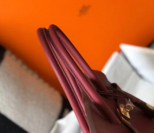 High Quality Luxury Hermes Birkin 35Cm Bag In Bordeaux product detail