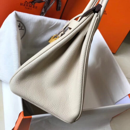 High Quality Luxury Hermes Birkin 35Cm Bag In Beton product detail