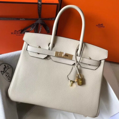 High Quality Luxury Hermes Birkin 35Cm Bag In Beton