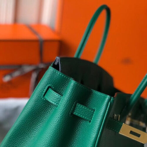 High Quality Luxury Hermes Birkin 35Cm Bag In Malachite product detail