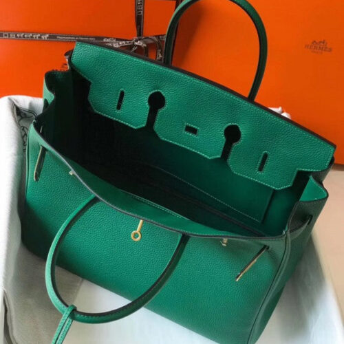 High Quality Luxury Hermes Birkin 35Cm Bag In Malachite product detail