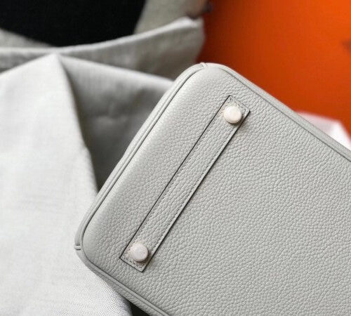 High Quality Luxury Hermes Birkin 35Cm Bag In Pearl Grey product detail