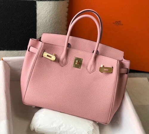 High Quality Luxury Hermes Birkin 35Cm Bag In Pink product detail