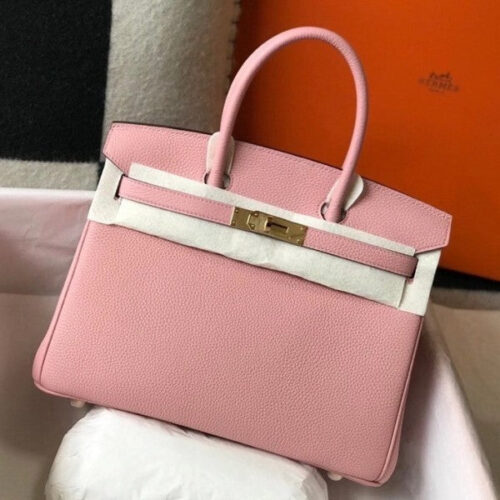High Quality Luxury Hermes Birkin 35Cm Bag In Pink