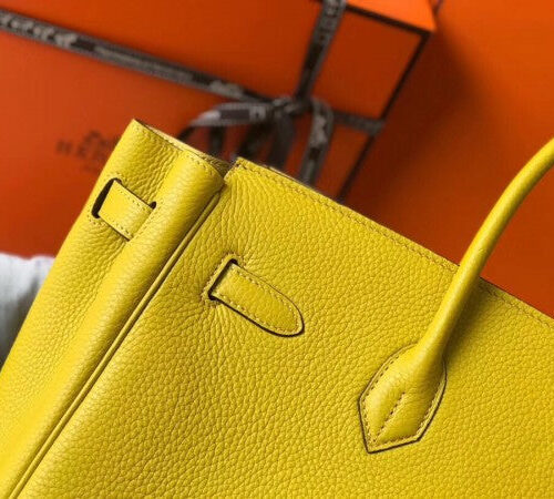 High Quality Luxury Hermes Birkin 35Cm Bag In Soleil product detail