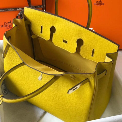 High Quality Luxury Hermes Birkin 35Cm Bag In Soleil product detail
