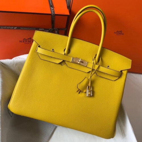 High Quality Luxury Hermes Birkin 35Cm Bag In Soleil