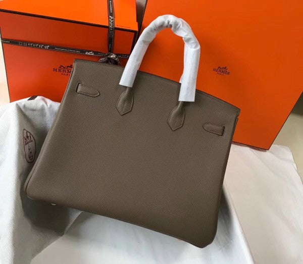 High Quality Luxury Hermes Birkin 35Cm Bag In Taupe product detail