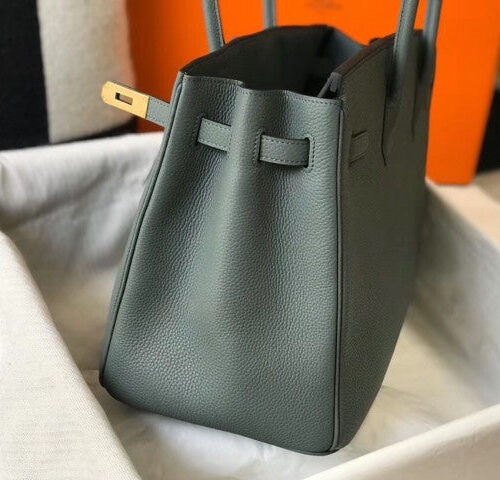 High Quality Luxury Hermes Birkin 35Cm Bag In Vert Amande product detail