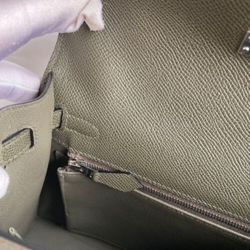 High Quality Luxury Hermes Kelly Sellier 25 In Vert De Gris product detail