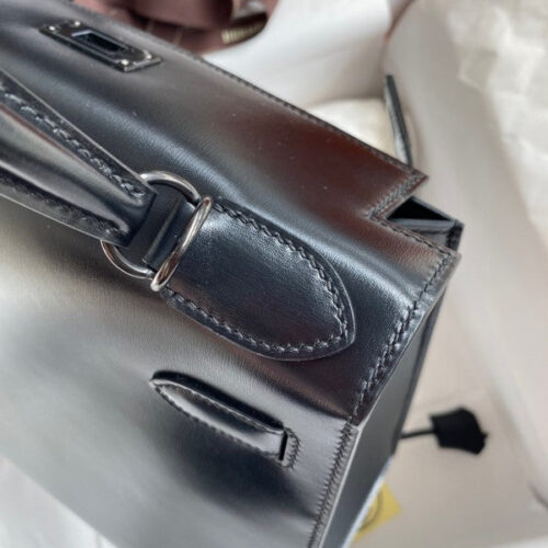 High Quality Luxury Hermes Kelly Sellier 28 Handmade Bag In Black product detail