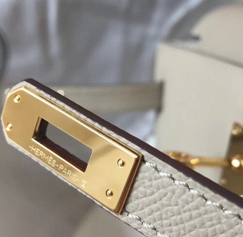 High Quality Luxury Hermes Kelly 25Cm Sellier Bag In Tourterelle product detail