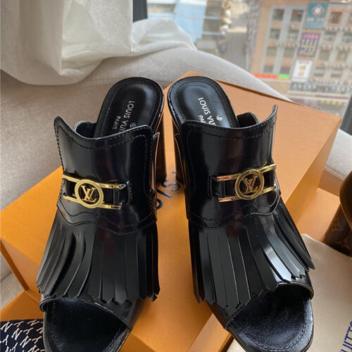 High Quality Luxury LV Ankle Boots Shoes Black alternate view