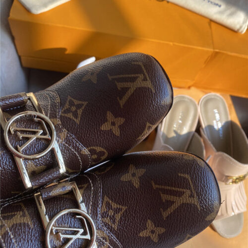 High Quality Luxury LV Ankle Boots Shoes product detail