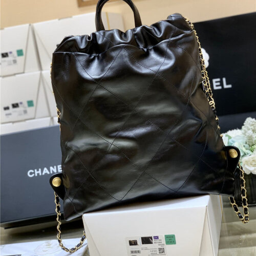 High Quality Luxury Chanel 22 Large Handbag Black product detail
