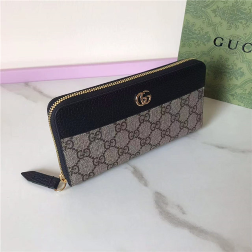High Quality Luxury Gucci GG Marmont Zip Around Wallet (Varied Colors) product detail