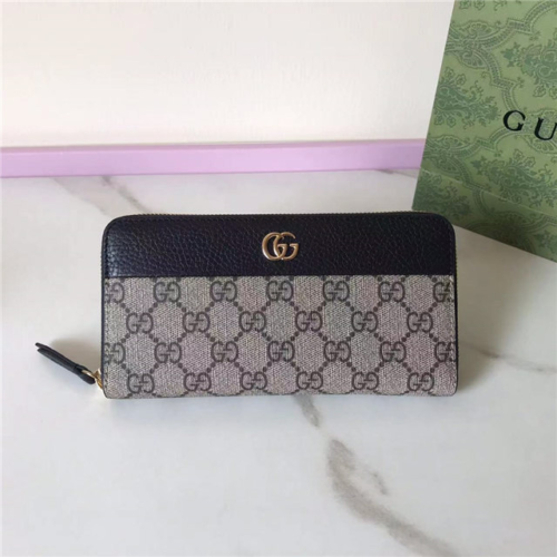 High Quality Luxury Gucci GG Marmont Zip Around Wallet (Varied Colors) product detail